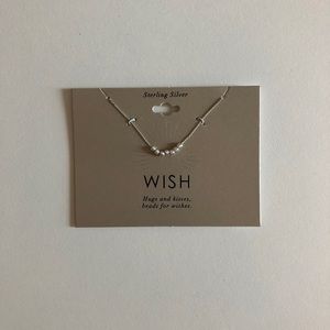 MOVING SALE NWT dainty layering wish necklace